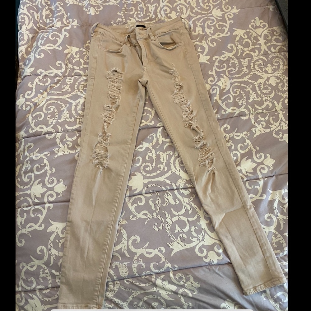 Blush American Eagle Jeggings